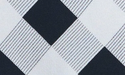 Laundry By Shelli Segal Checkered Pattern Sweater Skirt In Multi