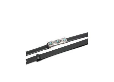 Bash Thin Belt In Black