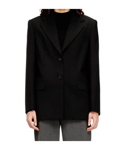 Diesel Single-breasted Blazer In Black