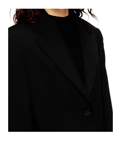 Diesel Single-breasted Blazer In Black