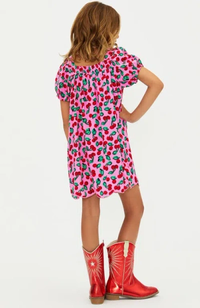 Beach Riot Kids' Little Ollie Dress In Pink