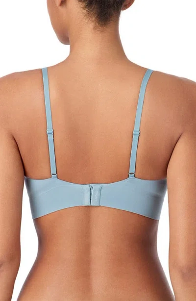 Dkny Litewear Seamless Bralette In Gray