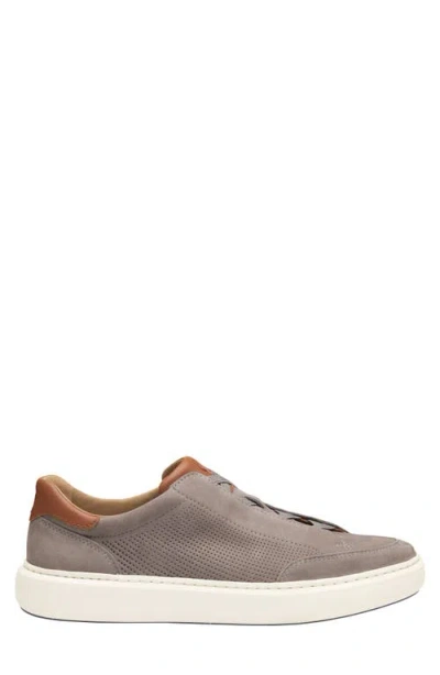 Johnston & Murphy Anders Perforated Leather Sneaker In Multi
