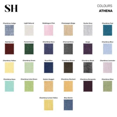 Solino Home Linen Tablecloth In Red