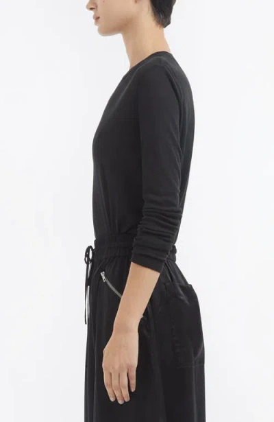 Co Crewneck Long Sleeve In Black