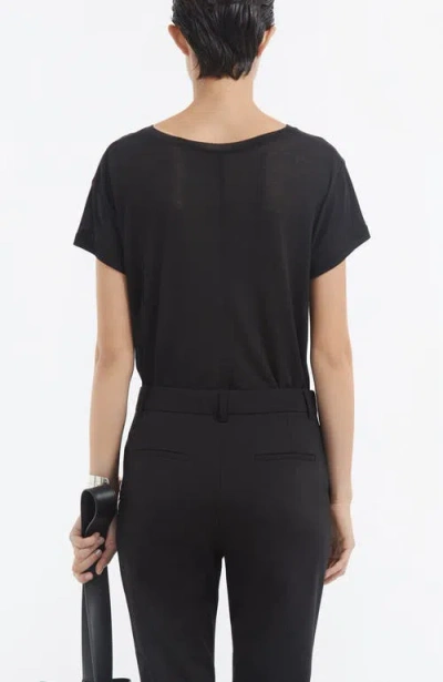 Co Crewneck Short Sleeve T-shirt In Black