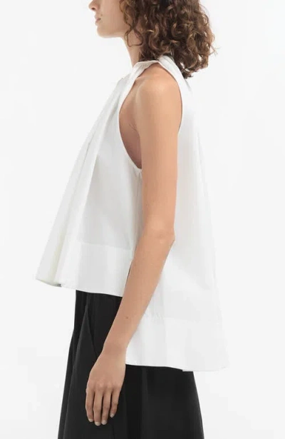 Co White Poplin Shirt In White