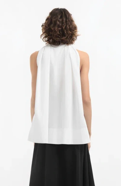 Co White Poplin Shirt In White