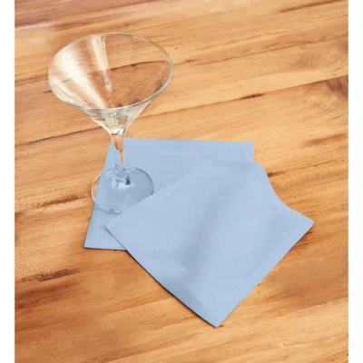 Solino Home Linen Cocktail Napkins In Blue