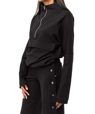 Izayla Sovana Pull Over Jacket In Animal Print