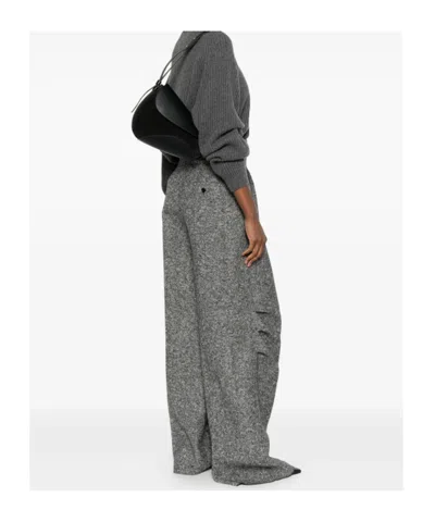 Neous Flap Shoulder Bag In Black