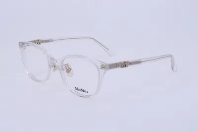 Max Mara Square Frame Glasses In Blue