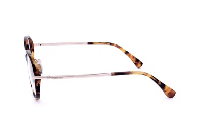 Max Mara Square Frame Glasses In Black