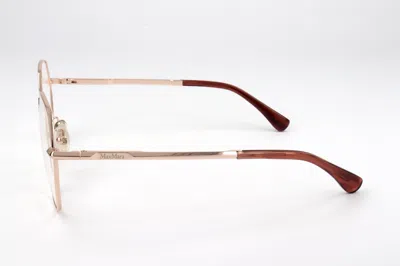 Max Mara Square Frame Glasses In Silver