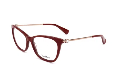 Max Mara Cat-eye Frame Glasses In Red