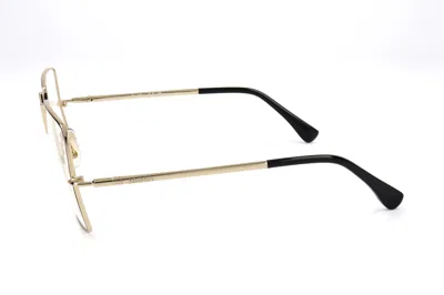 Max Mara Square Frame Glasses In Silver