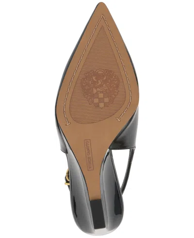 Vince Camuto Meristi Slingback Pointed Toe Wedge Pump In Multi