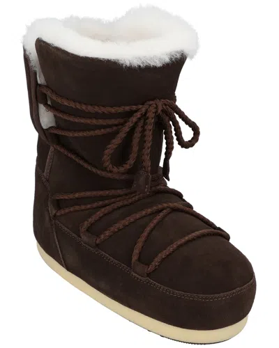 Moon Boot Evx Shearling Boot In Multi