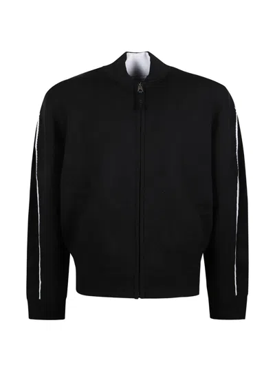 Givenchy Couture Seam Zipped Cardigan Clothing In Black