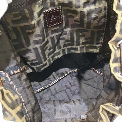 Pre-owned Fendi Brown Canvas Backpack ()