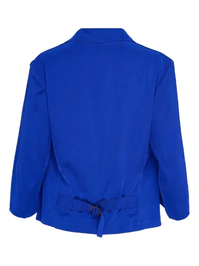 Y's Klassische Cabanjacke In Blue