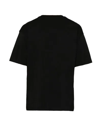 Diesel Essentials Man T-shirt Black Size L Cotton In Black