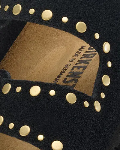Birkenstock Arizona Rivet Sandals With Adjustable Straps In Black