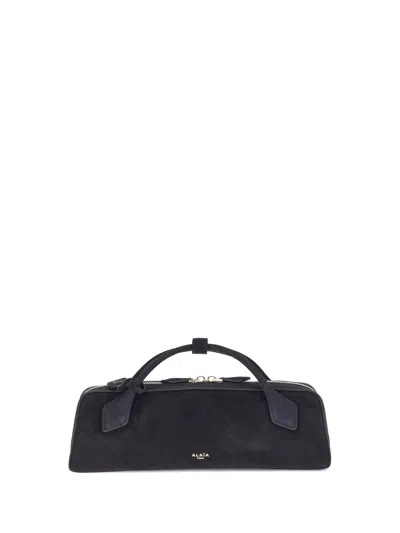 Alaïa Womens Noir Le Teckel Small Leather Shoulder Bag In Black