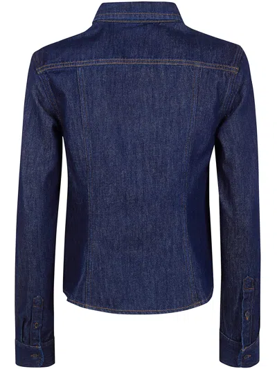 Dries Van Noten "cellie" Denim Shirt Clothing In Blue