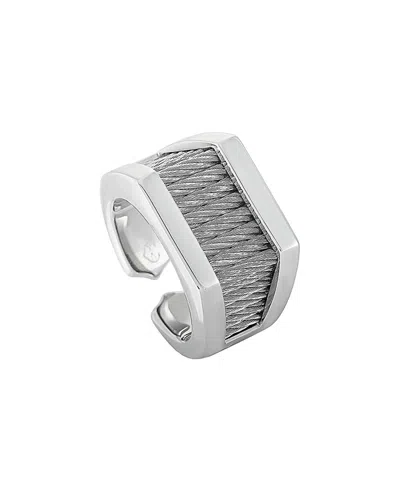 Charriol Forever Stainless Steel Ring