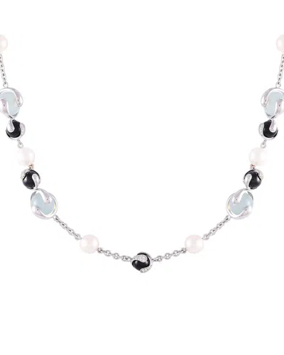 Marina B 18k Gemstone Necklace (authentic Pre-loved) In Neutral