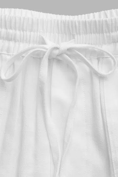 Cupshe X Jjd Mediterranean Muse White Pants In White