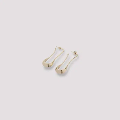 Lemaire Short Drop Earrings Women In Gold