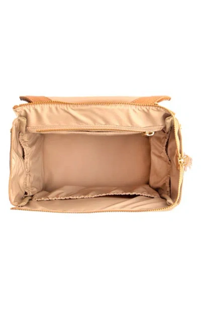 Freshly Picked Mini Classic Diaper Backpack In Brown