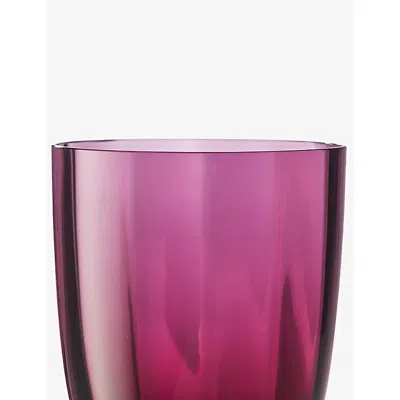 Nason Moretti Ruby Optic Idra Water Glass