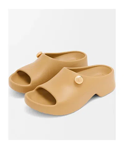Loewe Foam Pebble Slide In Brown