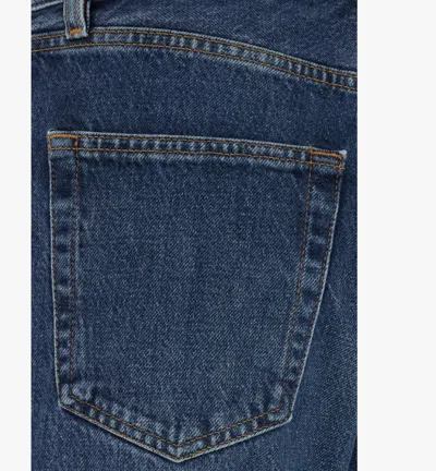 Frame Belt Loop Jeans In Blue