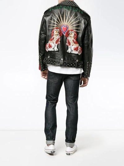 Gucci Biker Jacket In Black