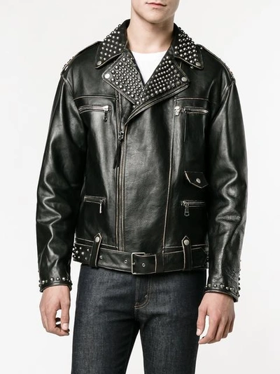 Gucci Biker Jacket In Black