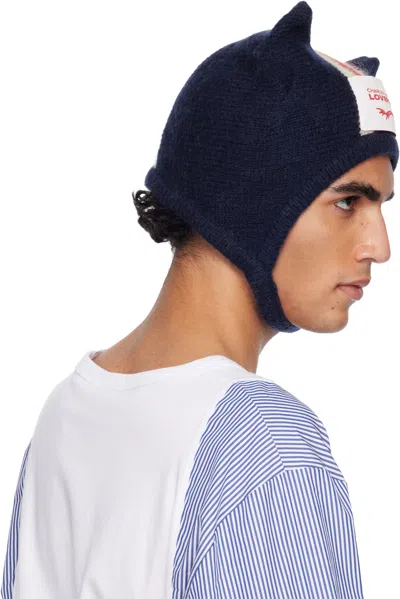Charles Jeffrrey Loverboy Ear-patterned Beanie In Multi