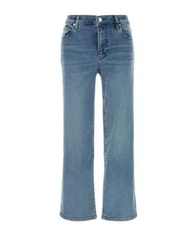 Frame Le Pixie Slim Palazzo High-rise Wide-leg Stretch Jeans In Blue