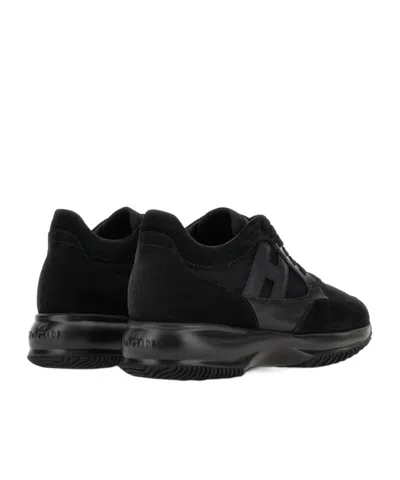 Hogan Interactive Sneaker In Black