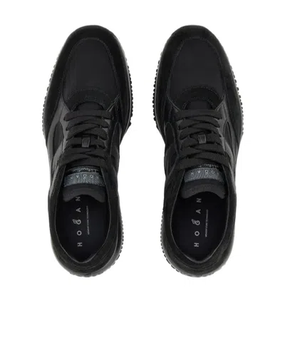Hogan Interactive Sneaker In Black