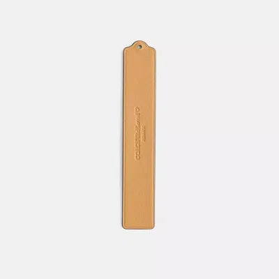 Coach Remade Leather Heat Crease Bookmark In Yellow | ModeSens