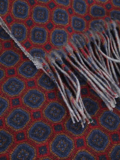 Ascot Wool Tie In Multi