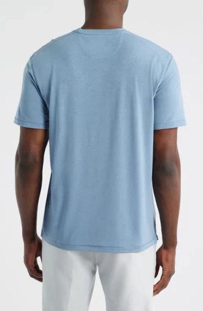 Johnnie-o Course Performance T-shirt In Blue