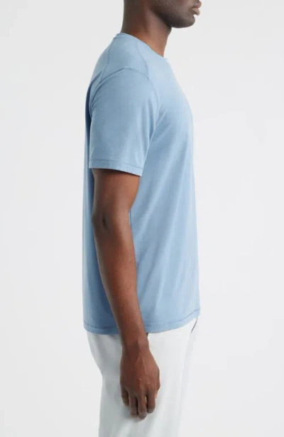 Johnnie-o Course Performance T-shirt In Blue