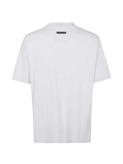 Essentials Crew-neck T-shirt In Gray