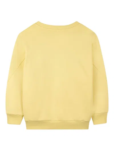 Givenchy Logo Sweatshirt In Yellow