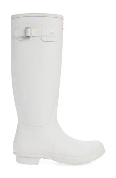 Hunter Original Tall Waterproof Rain Boot In Gray